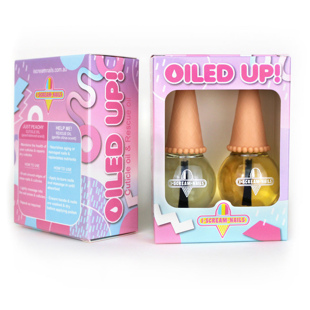 Oiled up! - Just Peachy Cuticle Oil & Help Me Rescue Oil