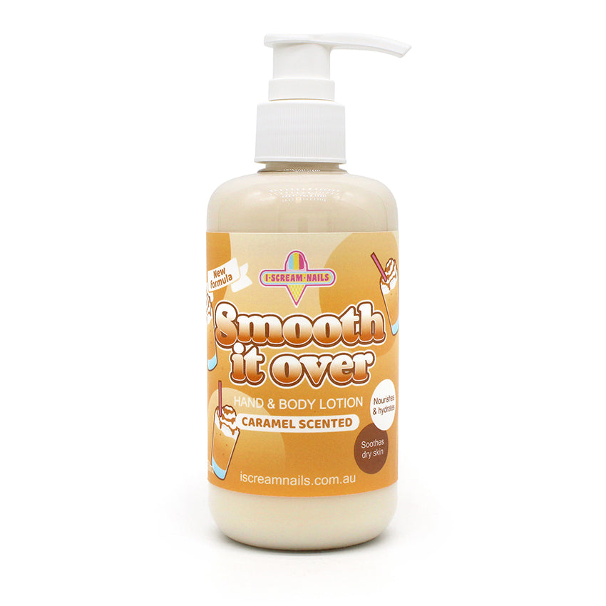 Smooth it Over Hand and Body Lotion - Caramel scented 250ml