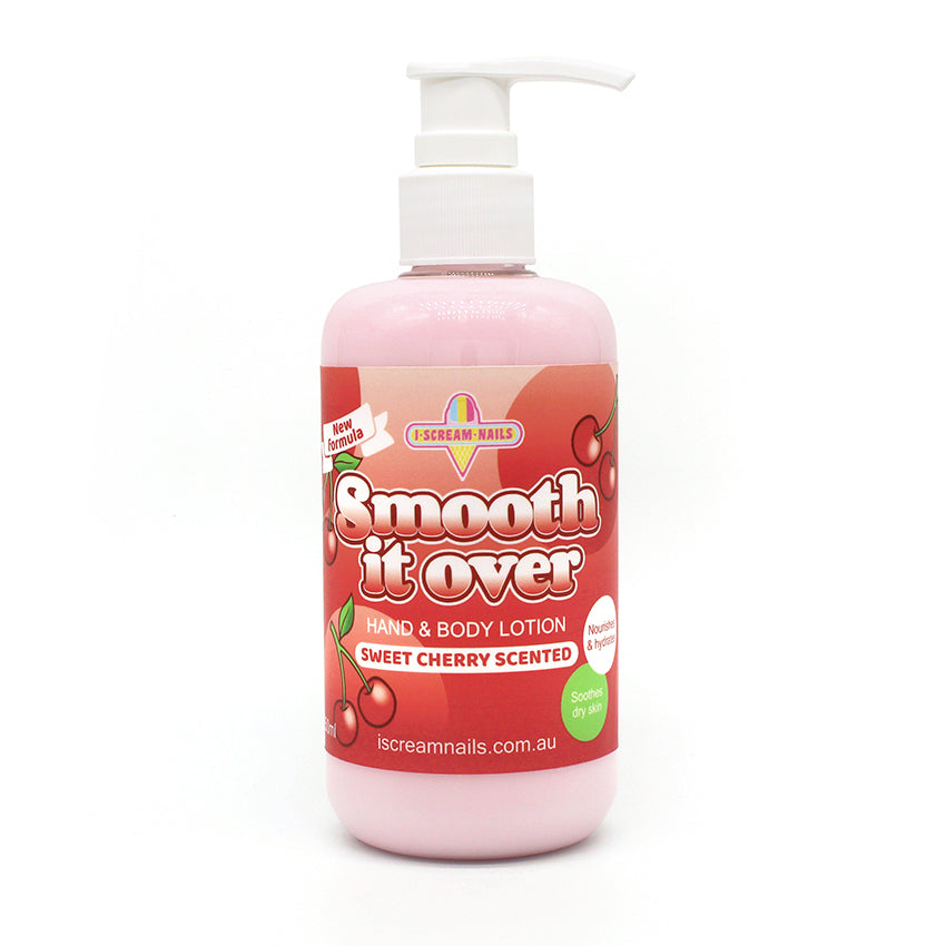 Smooth it Over Hand and Body Lotion -Sweet Cherry scented 250ml