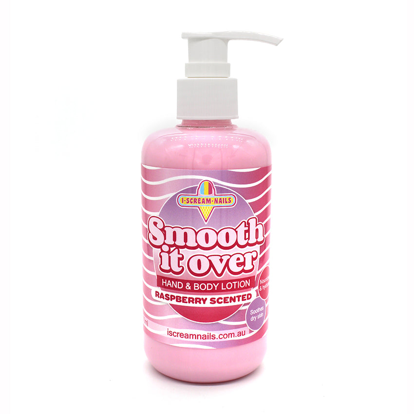 Smooth it Over Hand and Body Lotion - Raspberry scented 250ml
