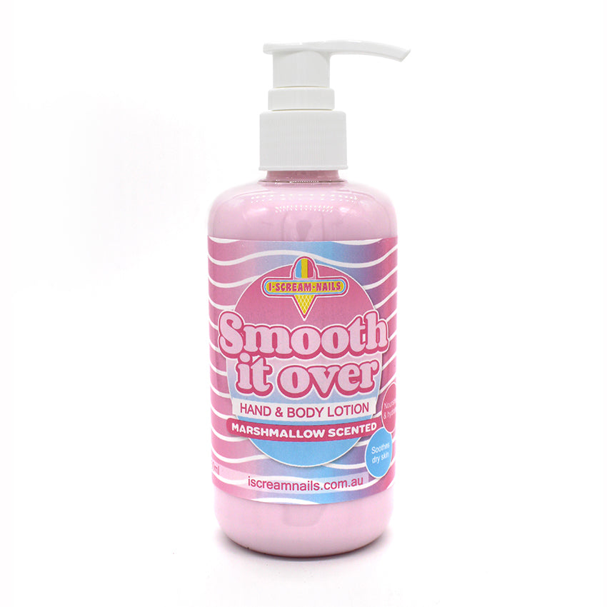 Smooth it Over Hand and Body Lotion - Marshmallow scented 250ml